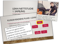 Spennende Lean-samarbeid med Fagskulen i Sogn og Fjordane hvor vi har levert undervisning på nett.